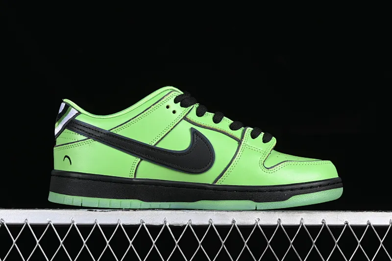 All Categories Nk SB Dunk Series Nk SB Dunk Low Low-top sneakers J version The Powerpuff Girls x Nk SB Dunk Low Powerpuff Girls joint model Low-top casual sneakers FZ8319-300
